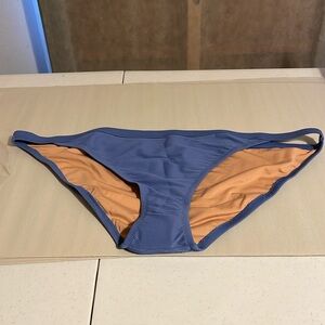 J.Crew NWT light blue ribbed bikini bottom,sz.XXL